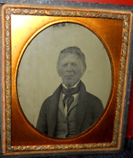 1/6th Size Ambrotype of young man in half case picture
