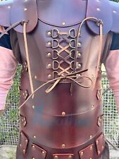 Medieval Leather Body Armor LARP Body Armor SCA Armor For Handmade Gift Hallowee picture