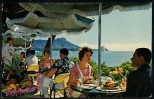 1954 Coral Lanai Terrace Halekulani Hotel Waikiki Hawaii Vintage Postcard M603 picture