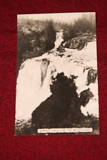 Aubrey Falls on the Mississagi Postcard - Real Photo RPPC picture