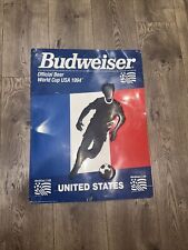 VTG Budweiser Bar Sign 94 Soccer World Cup Team USA  picture