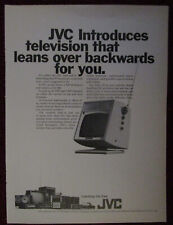 1969 Print Ad JVC 3210 Portable Television TV  - Leans Over Backwards For You picture