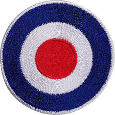 Royal Air Force Embroidered Iron / Sew On Patch RAF MOD Target Navy Army Badge picture