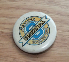 Vintage America's Original Sports Bar Collectible Advertisement Button Pin picture