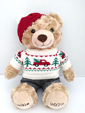 Christmas 2022 Belkie Teddy Bear with Red Cap & Sweater picture