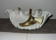 ANTIQUE FINE PORCELAIN 3D Lily Vase - MADE IN GERMANY - EXCELLENT CONDITION picture