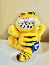Vintage 1981 Garfield “Make My Day” Window Cling Plush 8”- Dakin Angry Face (2) picture