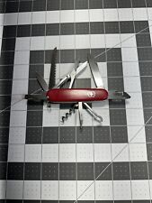 Victorinox Huntsman Swiss Army Knife 91MM Red 6736  picture