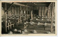 WWI U.S. National Army  Camp Zachary Taylor Mess Room 1917  Ex. Cond. picture