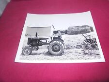 VINTAGE 8X10 B&W PHOTO PICTURE McCORMICK-DEERING FARMALL TRACTOR FEMALE DRIVER picture
