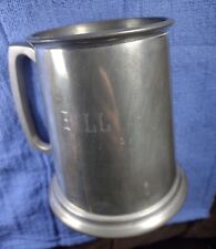 Pewter Stein Mug Things Remembered Sheffield England Engraved 