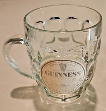 Guinness St James's Gate Dublin Extra Stout Ireland Dimpled 18 Oz Glass Beer Mug picture