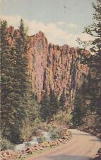 Palisades Cimarron Canyon New Mexico NM Raton Taos Postcard B02 picture