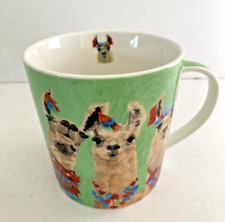 NEW Llama Mug Bone China Whimsical & LLAMA INSIDE PPD Two Can Art picture