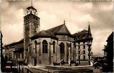 VTG Real Photo Postcard RPPC Church of Madeleine Geneva (Unposted) picture
