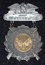WWI US Army Camp Blanding Florida FLA National Defenders U.S.A. Medal ''SCHWAAB' picture