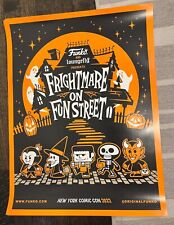 NYCC 2022 Funko Frightmare On Fun Street Poster Pop picture