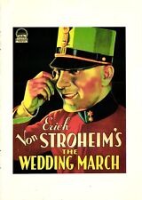 Erich Von Stroheim's The Wedding March Postcard picture