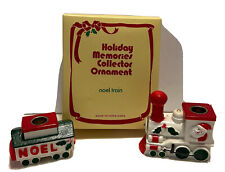 VTG Holiday Memories Collector Ornament Christmas Noel Train picture