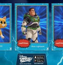 Topps Disney Collect Lightyear Debut Collection TBT Super Rare + Common Set picture