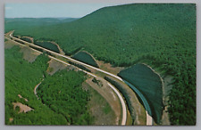 Vintage Postcard Deep Cuts Clinton County Keystone Shortway Interstate 80 PA picture