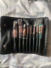 Ivy Storehouse AKA Alpha Kappa Alpha Sorority Makeup Brushes & Roll Bag New picture