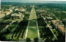 VTG Postcard- THE MALL, WASHINGTON D.C. Posted 1950/60s picture