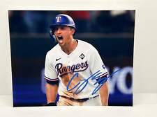 Corey Seager Rangers Signed Autographed Photo Authentic 8X10 COA picture