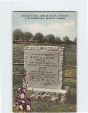 Postcard Crockett Cabin, Memorial to Mother of David Crockett, Rutherford, TN picture