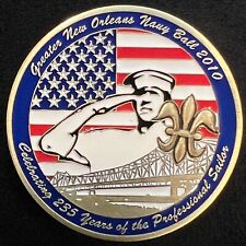 Greater New Orleans Navy Ball 2010 Challenge Coin picture