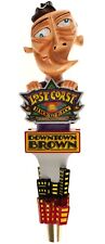 Chipped Lost Coast Brewery Downtown Brown Beer Tap Handle Knob Pull 420g 12in picture