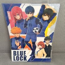 BLUELOCK A4 Single Pocket Clear File Folder Blue Lock White Anime picture