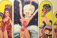 Vintage Menu Primadonna Reno Nevada Casino Cheesecake Sexy Showgirls picture