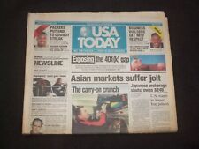 1997 NOVEMBER 24 USA TODAY NEWSPAPER - ASIAN MARKETS SUFFER JOLT - NP 7887 picture