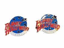 2 Vintage Classic Planet Hollywood Lapel Hat Pin Atlanta And Toronto picture