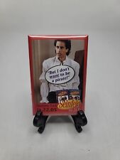 Seinfeld But I Don't Want To Be A Pirate Pinback Button Season 5 & 6 on DVD Vtg picture