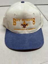vtg Boy Scouts Crossroads of America Embroidered Adjustable hat picture