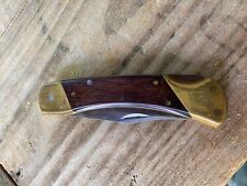 Vintage Schrade+ LB8 USA Large Heavy Lockback Folding Knife picture