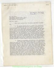BOB HOPE AUTOGRAPH 1940 SIGNED SAMUEL GOLDWYN HISTORICCONTRACT FOR  HIM picture