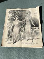 1912 National Cloak & Suit Company Summer Styles Dresses & Hats Sales 16 Pages picture