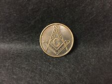 1982 Grand Lodge of Texas Freemason Masonic Grand Master Token Coin picture