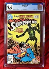 🔴🔵 Superman #1 CGC 9.6 White (1987) Origin & First Appearance of Metallo | DC picture