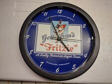 Gettelman's Beer Wall Clock - Fritzie picture