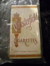 VINTAGE RARE Chesterfield Cigarettes Salesman's Sample. New Old Stock 3