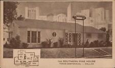 Dallas,TX The Southern Pine House Texas Centennial Chrome Postcard Vintage picture