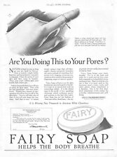 1923 Fairy Soap Vintage Print Ad Helps The body Breathe picture