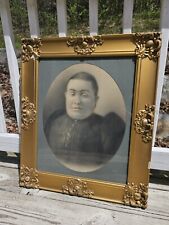 Antique Old 1800s Hand Colored Daguerreotype Old Woman Wild West Haunted Photo picture