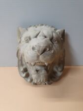 Antique 3D Lion Face Art Deco Wall Decor   picture