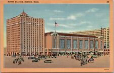 New North Station Boston Mass Vintage Postcard spc7 picture