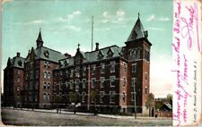 Vintage Postcard - St. Michaels Hospital, Newark, N. J. undivided back 1908 picture